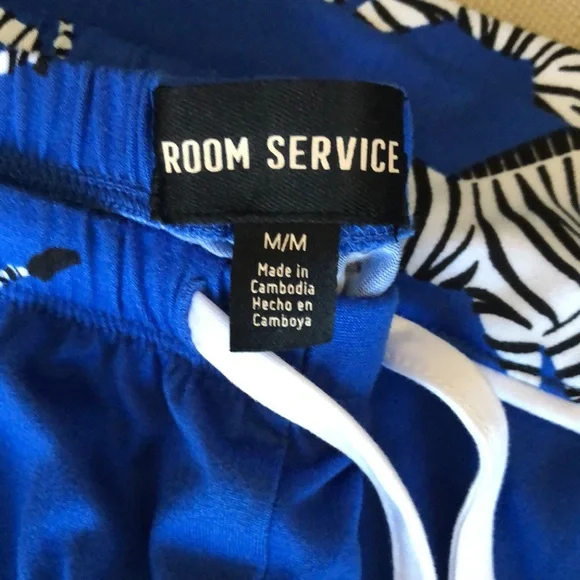 Room service zebra pj set EUC - top L bottom M - Picture 10 of 10